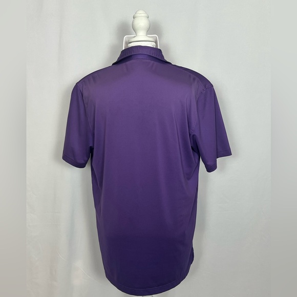 Peter Millar Men's Purple Short-Sleeve Polo - Picture 5 of 8